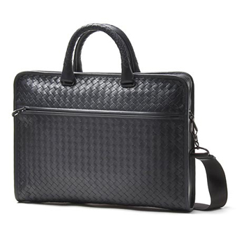 BOTTEGA VENETA ボッテガヴェネタ バッグ コピー 248395 vq131 4014 レザーブリーフケース(2WAY仕様) ミッドナイトブルー メンズ